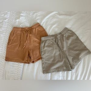 Shein sweatshorts! Both XS